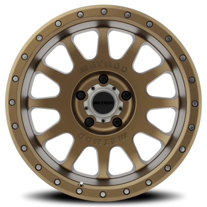 Aluminum 20x10 NV MR605 Bronze BRZ Method Race Wheels-7