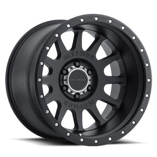 Aluminum 20x10 NV MR605 Matte Black MB Method Race Wheels-6