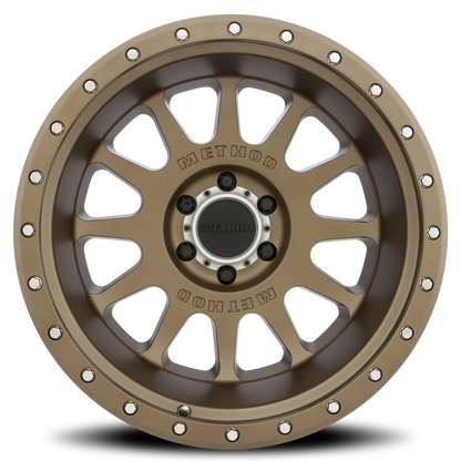 Aluminum 20x10 NV MR605 Bronze BRZ Method Race Wheels-5