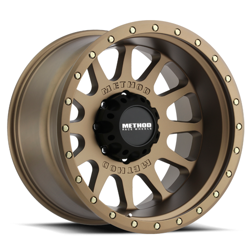 Aluminum 20x10 NV MR605 Bronze BRZ Method Race Wheels-2