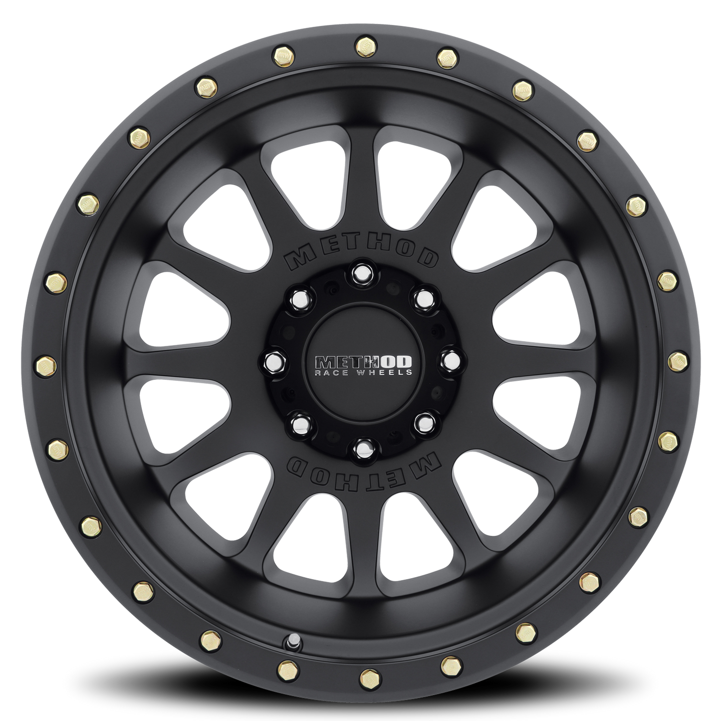 Aluminum 20x10 NV MR605 Matte Black MB Method Race Wheels-3