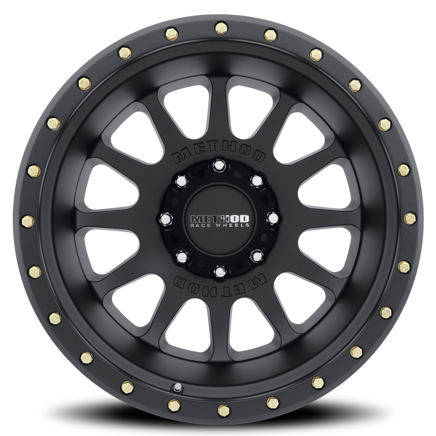 Aluminum 20x10 NV MR605 Matte Black MB Method Race Wheels-3