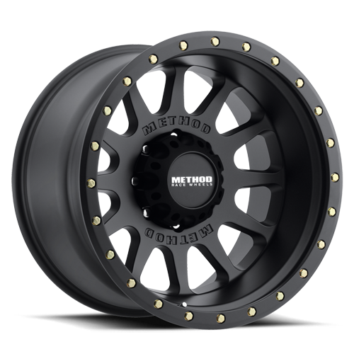 Aluminum 20x10 NV MR605 Matte Black MB Method Race Wheels