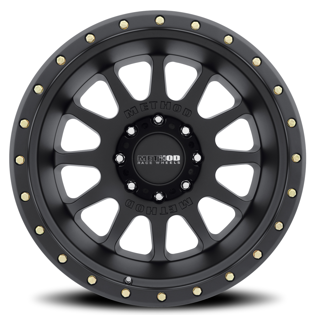 Aluminum 20x10 NV MR605 Matte Black MB Method Race Wheels-1