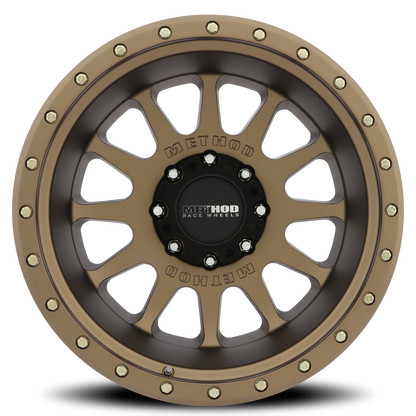 Aluminum 20x12 NV MR605 Bronze BRZ Method Race Wheels-5