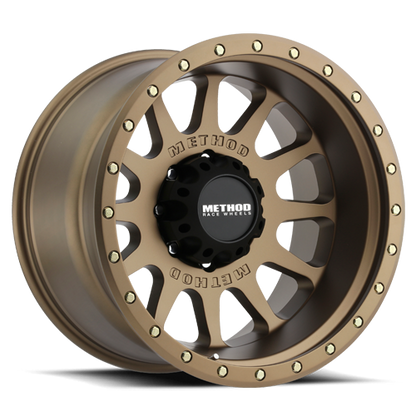 Aluminum 20x12 NV MR605 Bronze BRZ Method Race Wheels-2