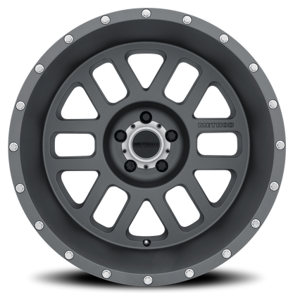 Aluminum 20x10 Mesh MR606 Bolt Pattern 5 On 127 Offset -24 Titanium GY Method Race Wheels-1