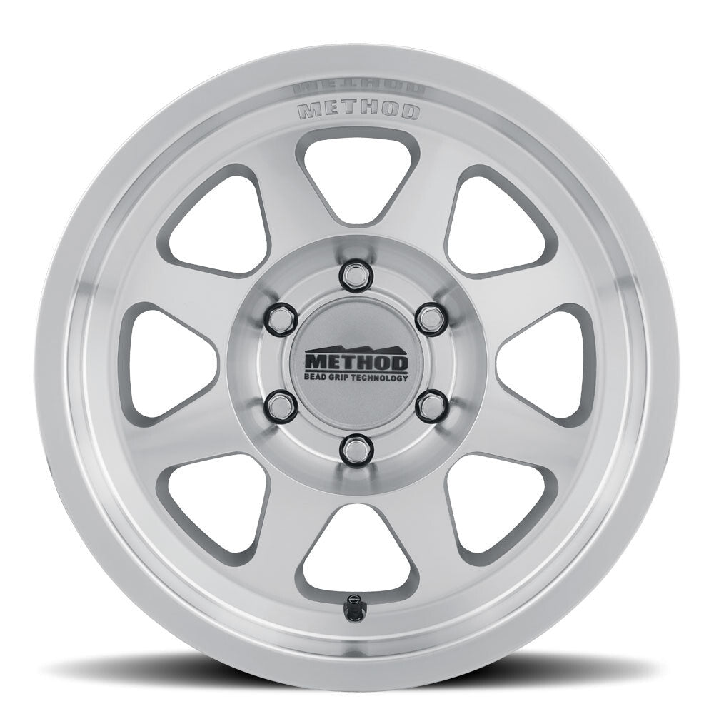 MR701 Bead Grip, 17x8.5, 0mm Offset, Machined Clear Coat, Method Race Wheels-5