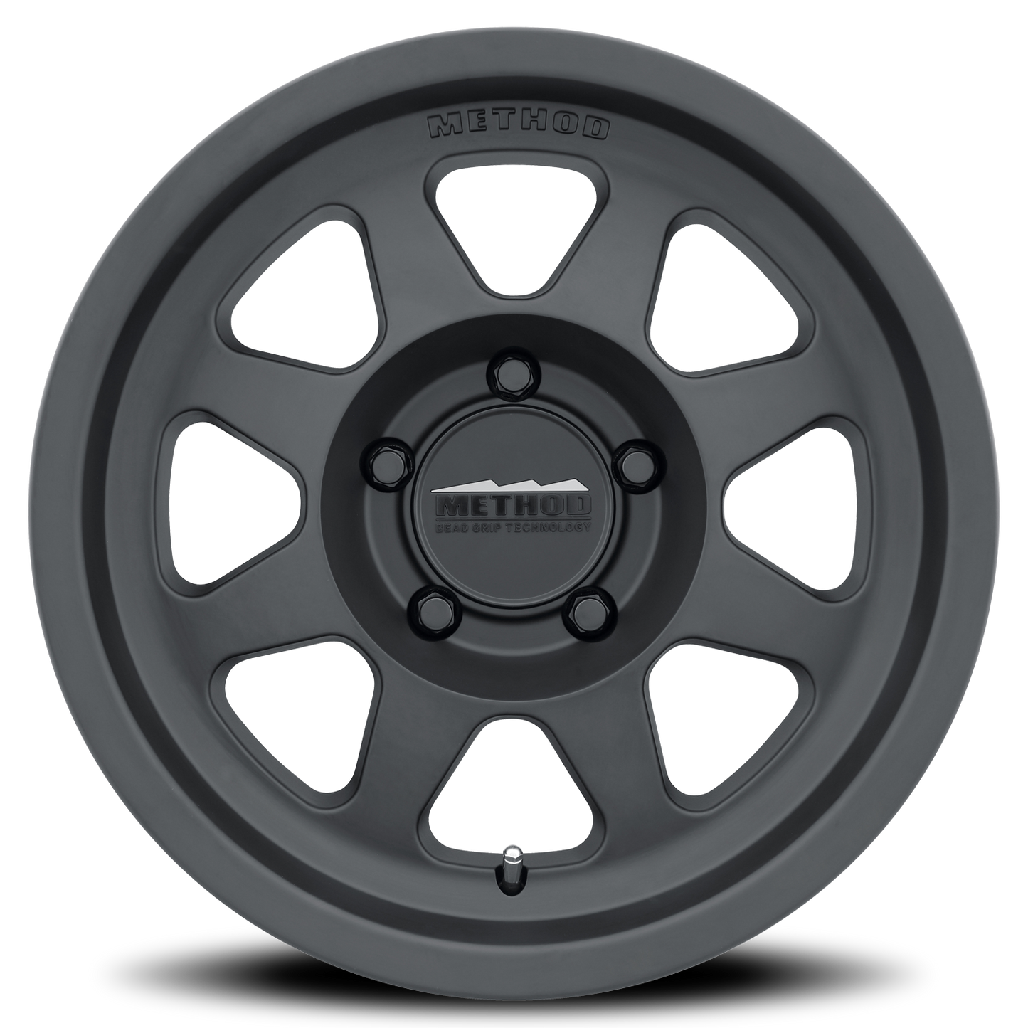 Aluminum 17x8.5 Bead Grip MR701 Matte Black MB Method Race Wheels-17