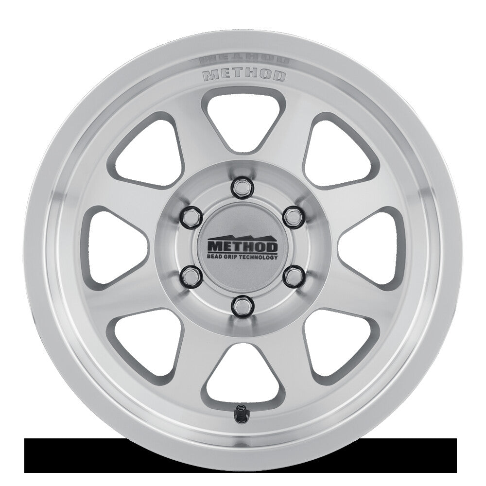 MR701 Bead Grip, 17x8.5, 0mm Offset, Machined Clear Coat, Method Race Wheels-2