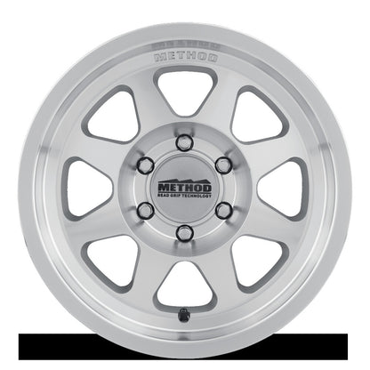 MR701 Bead Grip, 17x8.5, 0mm Offset, Machined Clear Coat, Method Race Wheels-2