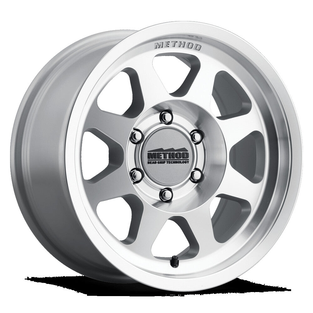 MR701 Bead Grip, 17x8.5, 0mm Offset, Machined Clear Coat, Method Race Wheels-3