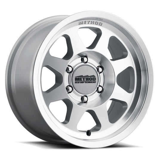 MR701 Bead Grip, 17x8.5, 0mm Offset, Machined Clear Coat, Method Race Wheels
