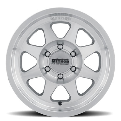 MR701 Bead Grip, 17x8.5, 0mm Offset, Machined Clear Coat, Method Race Wheels-1