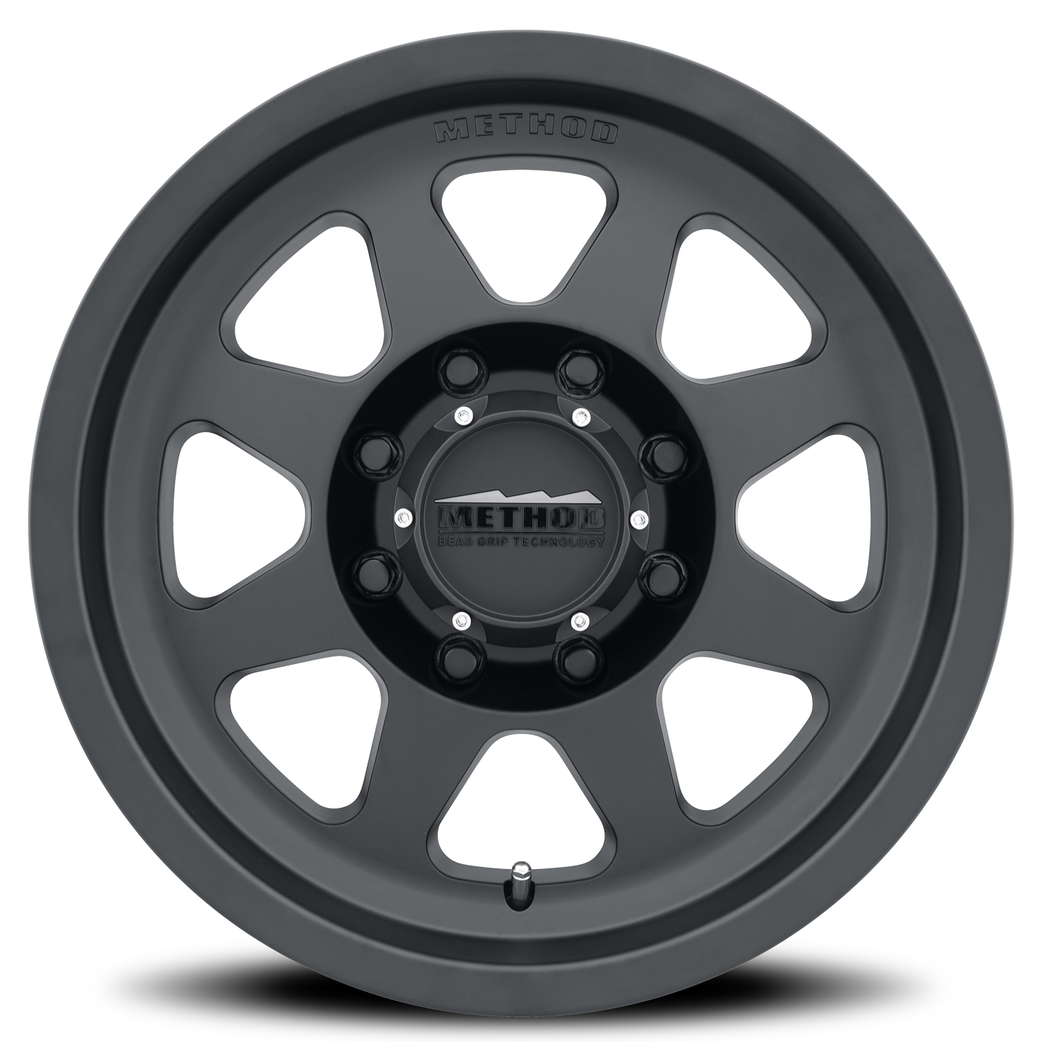Aluminum 17x8.5 Bead Grip MR701 Matte Black MB Method Race Wheels-5