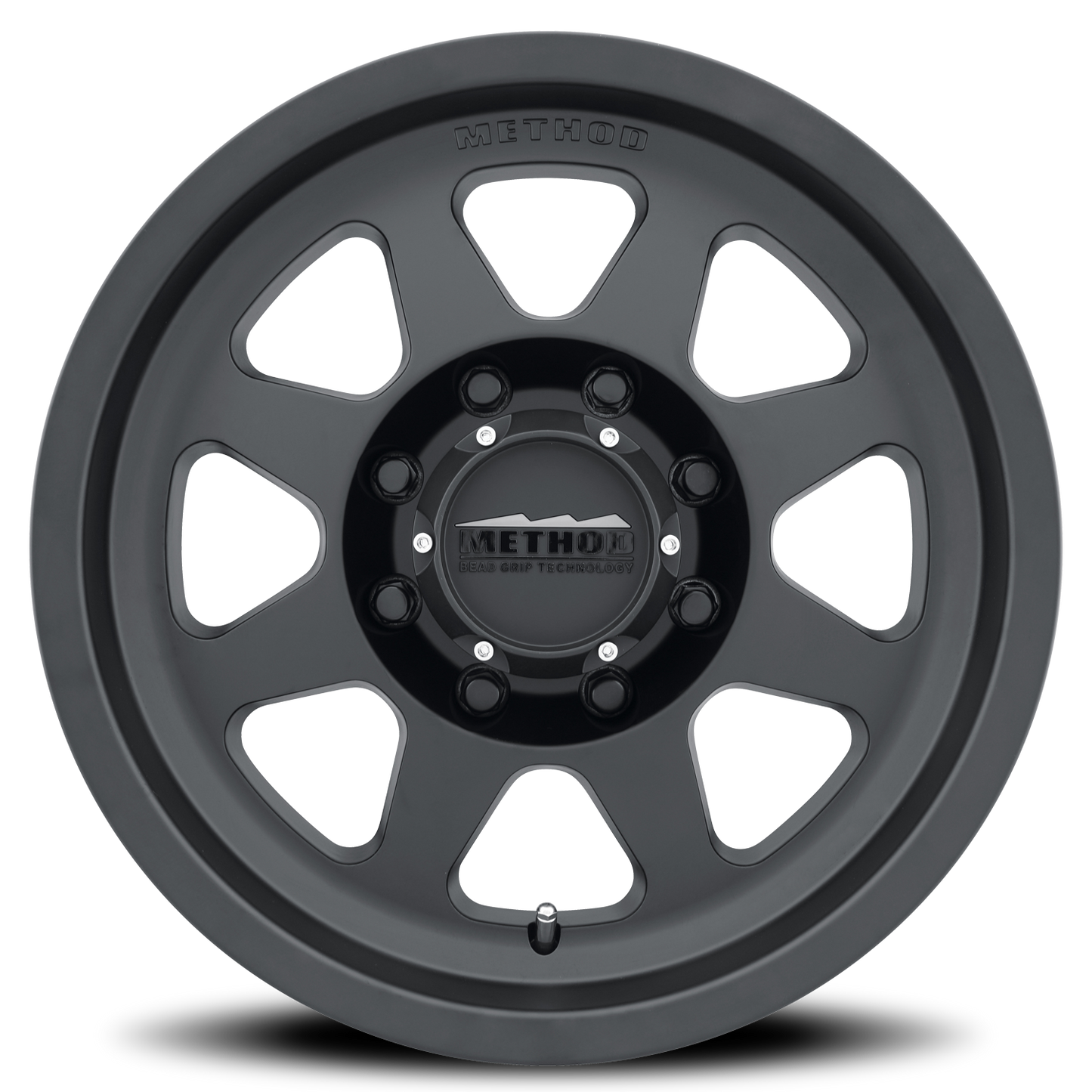 Aluminum 17x8.5 Bead Grip MR701 Matte Black MB Method Race Wheels-2