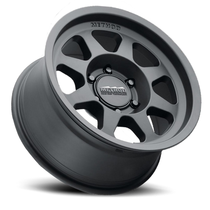 Aluminum 17x9 Bead Grip MR701 Matte Black MB Method Race Wheels-13
