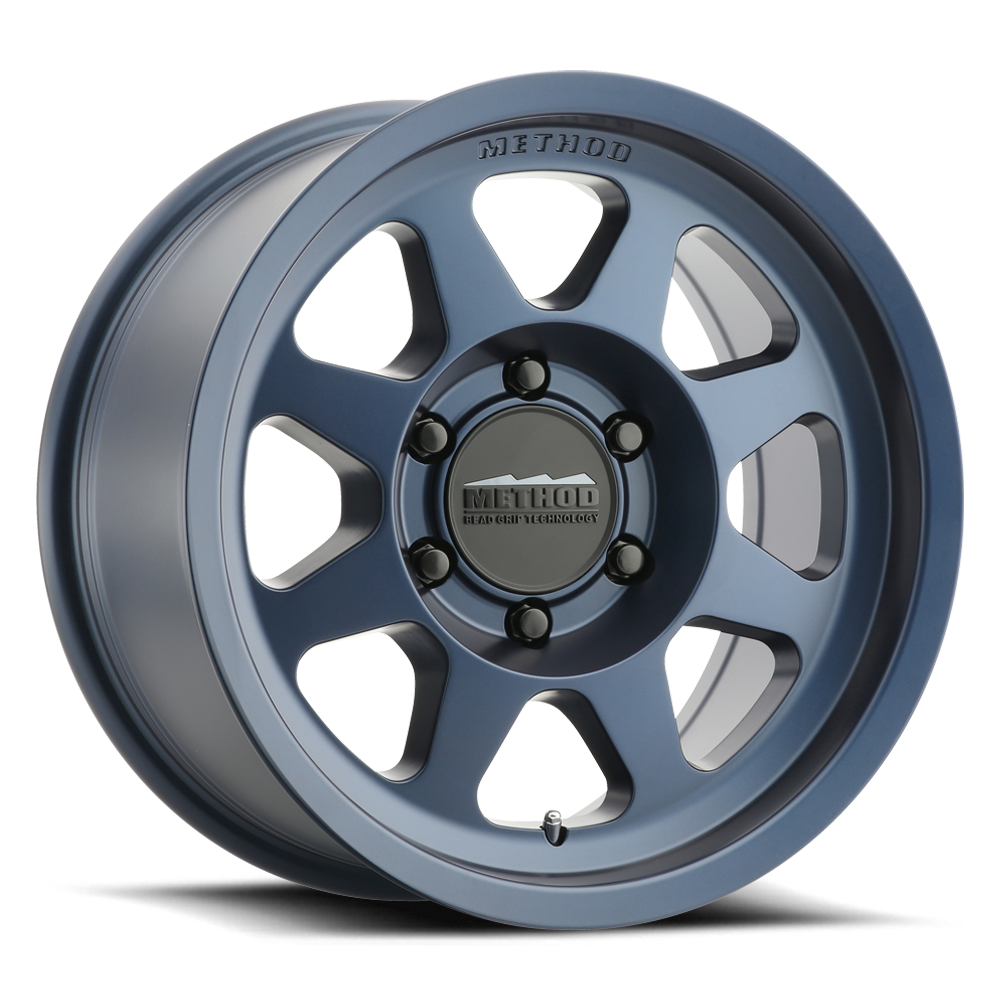Aluminum 17x9 Bead Grip MR701 Bahia Blue BL Method Race Wheels-3