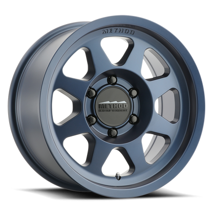 Aluminum 17x9 Bead Grip MR701 Bahia Blue BL Method Race Wheels-3