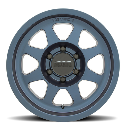 Aluminum 17x9 Bead Grip MR701 Bahia Blue BL Method Race Wheels-5