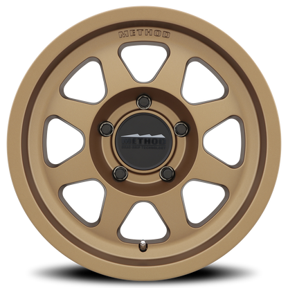 Aluminum 17x9 Bead Grip MR701 Bronze BRZ Method Race Wheels-5