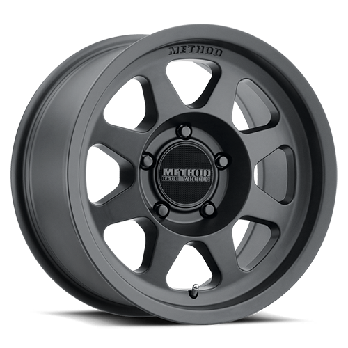 Aluminum 17x9 Bead Grip MR701 Matte Black MB Method Race Wheels-9
