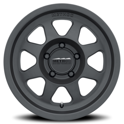 Aluminum 17x9 Bead Grip MR701 Matte Black MB Method Race Wheels-11