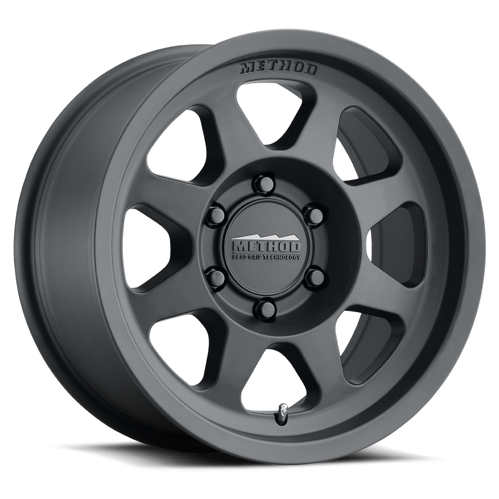 Aluminum 17x9 Bead Grip MR701 Matte Black MB Method Race Wheels-6