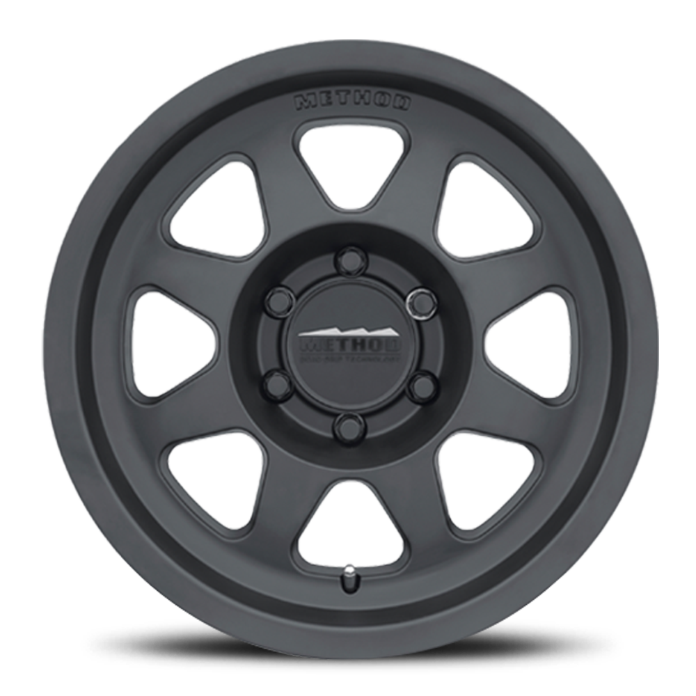 Aluminum 17x9 Bead Grip MR701 Matte Black MB Method Race Wheels-8