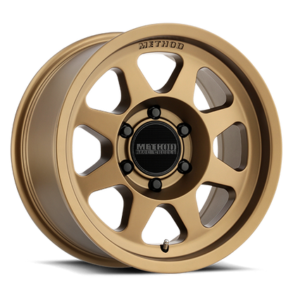 Aluminum 17x9 Bead Grip MR701 Bronze BRZ Method Race Wheels