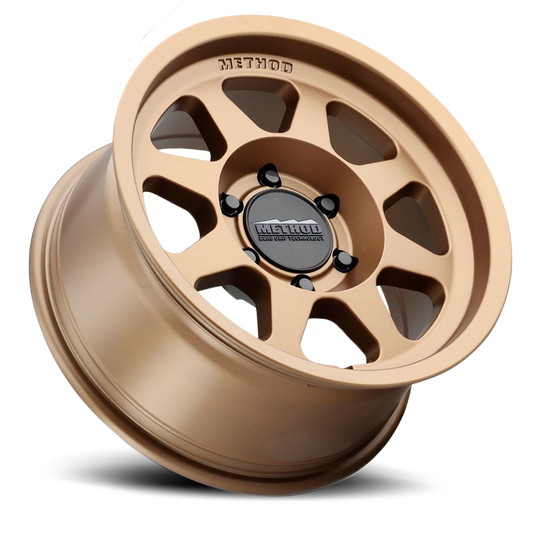 Aluminum 17x9 Bead Grip MR701 Bronze BRZ Method Race Wheels-1