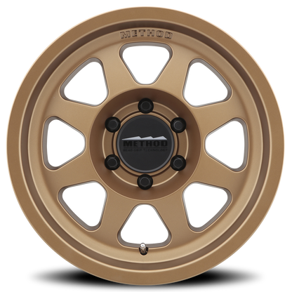 Aluminum 17x9 Bead Grip MR701 Bronze BRZ Method Race Wheels-2