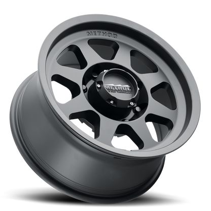 Aluminum 17x9 Bead Grip MR701 Matte Black MB Method Race Wheels-4