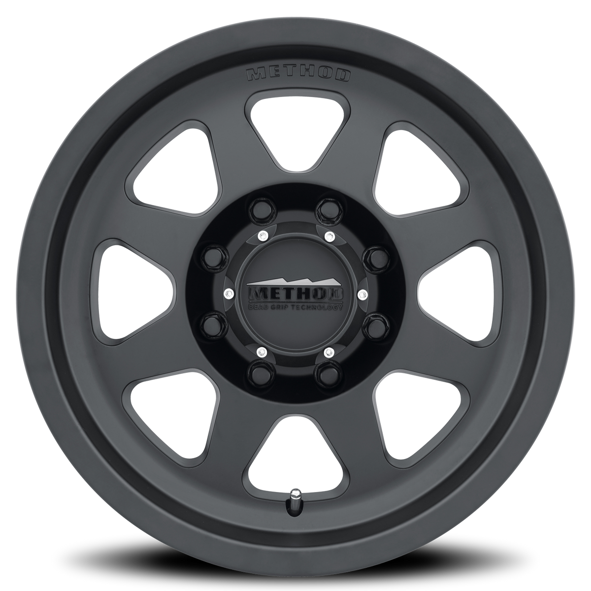 Aluminum 17x9 Bead Grip MR701 Matte Black MB Method Race Wheels-5