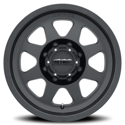 Aluminum 17x9 Bead Grip MR701 Matte Black MB Method Race Wheels-2