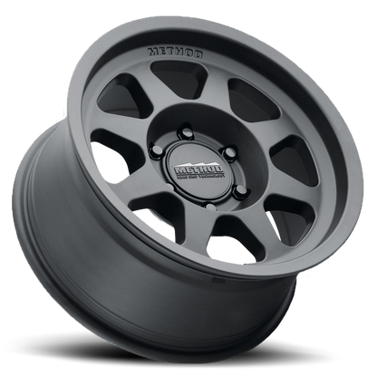 Aluminum 18x9 Bead Grip MR701 Matte Black MB Method Race Wheels-7
