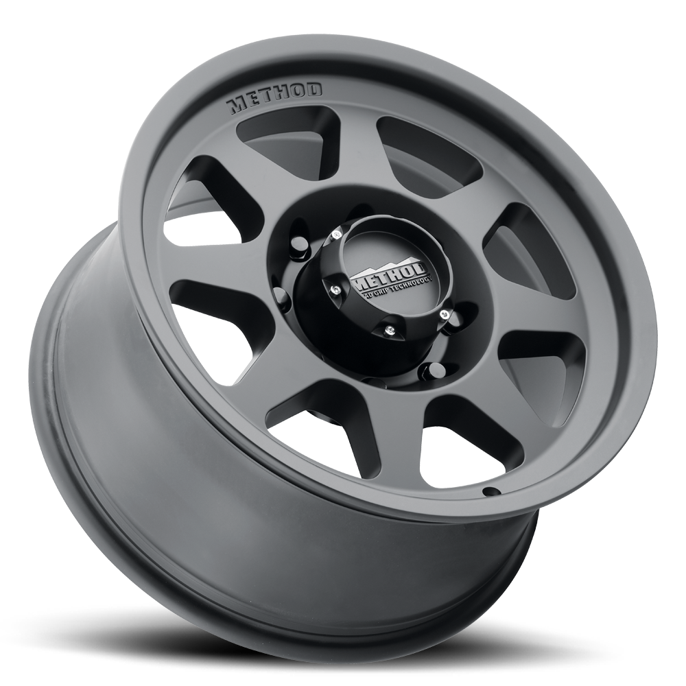 Aluminum 18x9 HD Bead Grip MR701 Matte Black MB Method Race Wheels-7