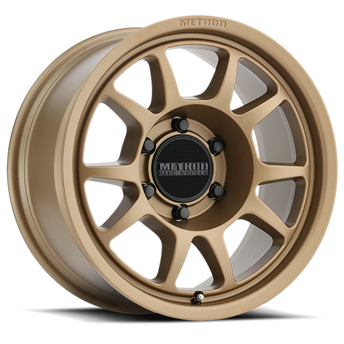 Aluminum 17x7.5 Bead Grip MR702 Bronze BRZ Method Race Wheels