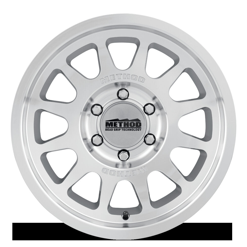 MR703 Bead Grip, 17x8.5, Machined Clear Coat, Method Race Wheels