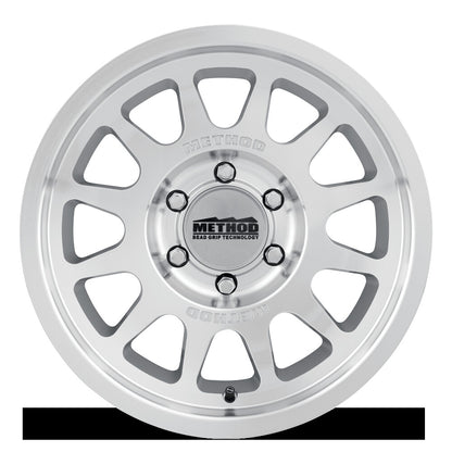 MR703 Bead Grip, 17x8.5, Machined Clear Coat, Method Race Wheels
