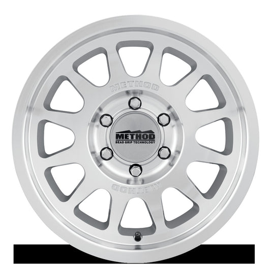 MR703 Bead Grip, 17x8.5, Machined Clear Coat, Method Race Wheels