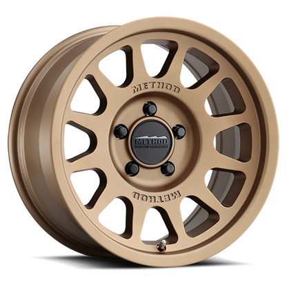 Aluminum 17x9 Bead Grip MR703 Bronze BRZ Method Race Wheels-6