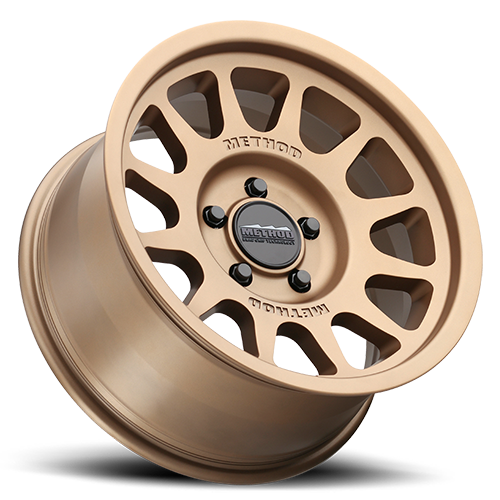 Aluminum 17x9 Bead Grip MR703 Bronze BRZ Method Race Wheels-7