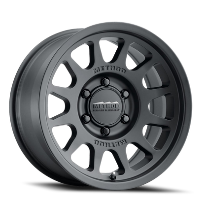 Aluminum 17x9 Bead Grip MR703 Matte Black MB Method Race Wheels-3