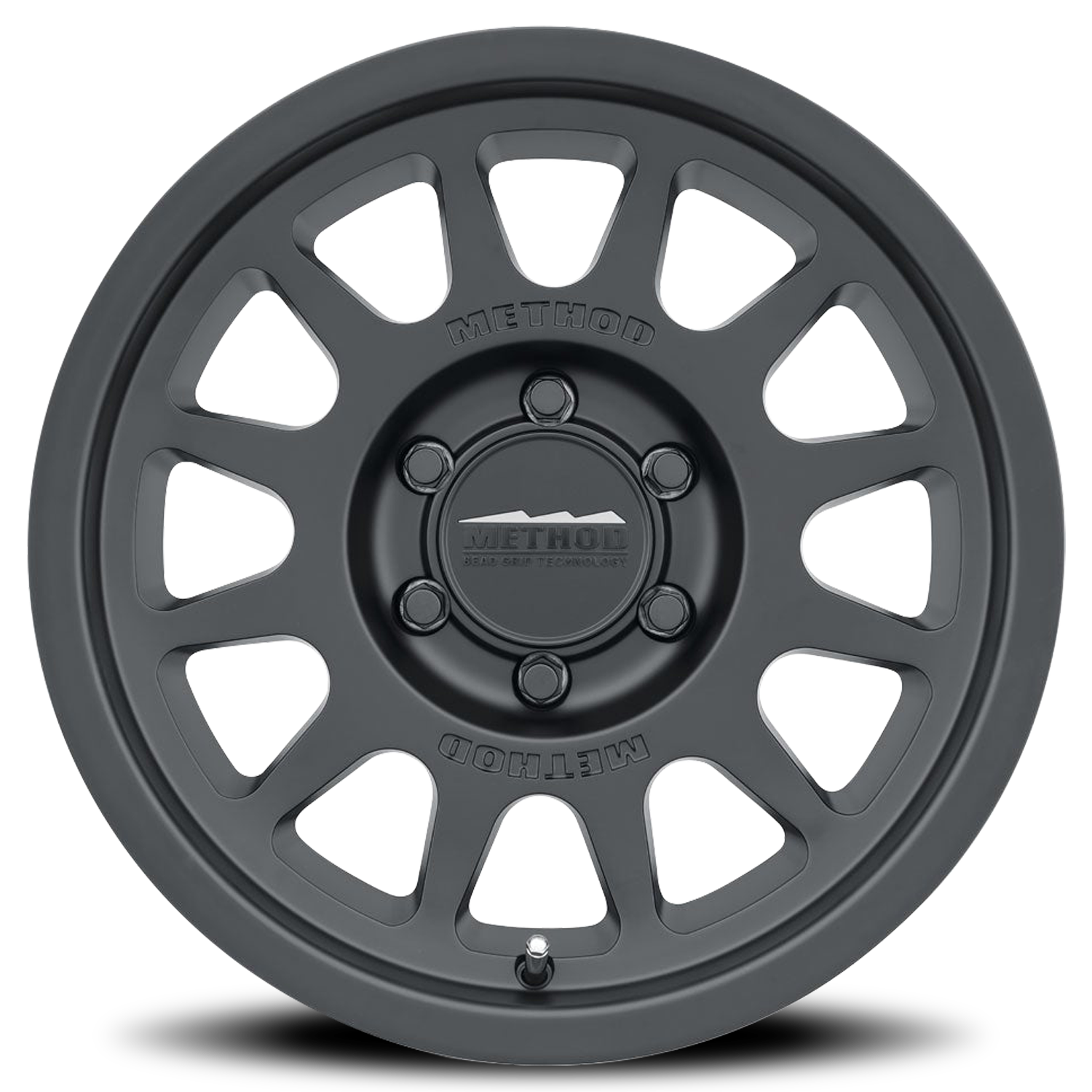 Aluminum 17x9 Bead Grip MR703 Matte Black MB Method Race Wheels-5