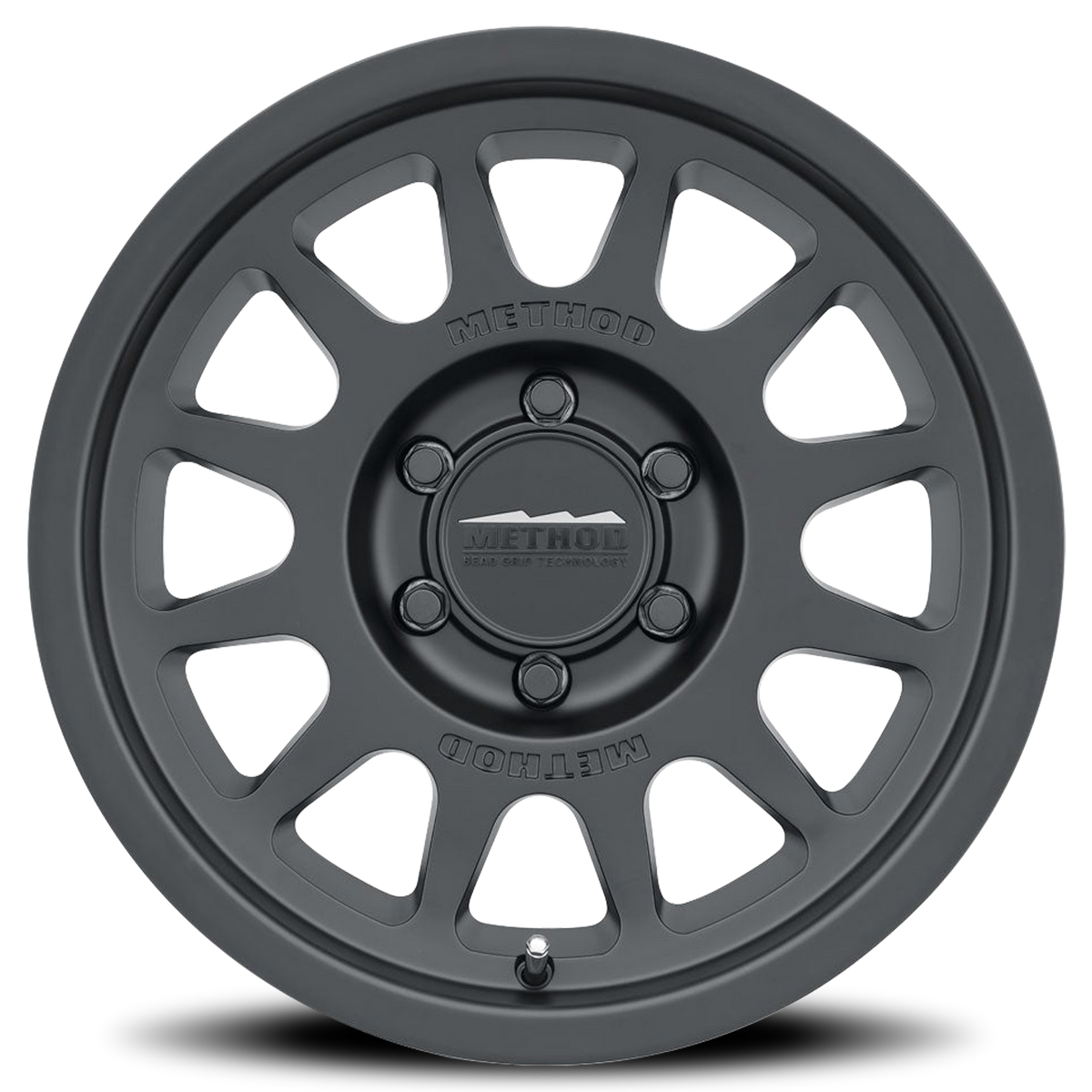 Aluminum 17x9 Bead Grip MR703 Matte Black MB Method Race Wheels-5