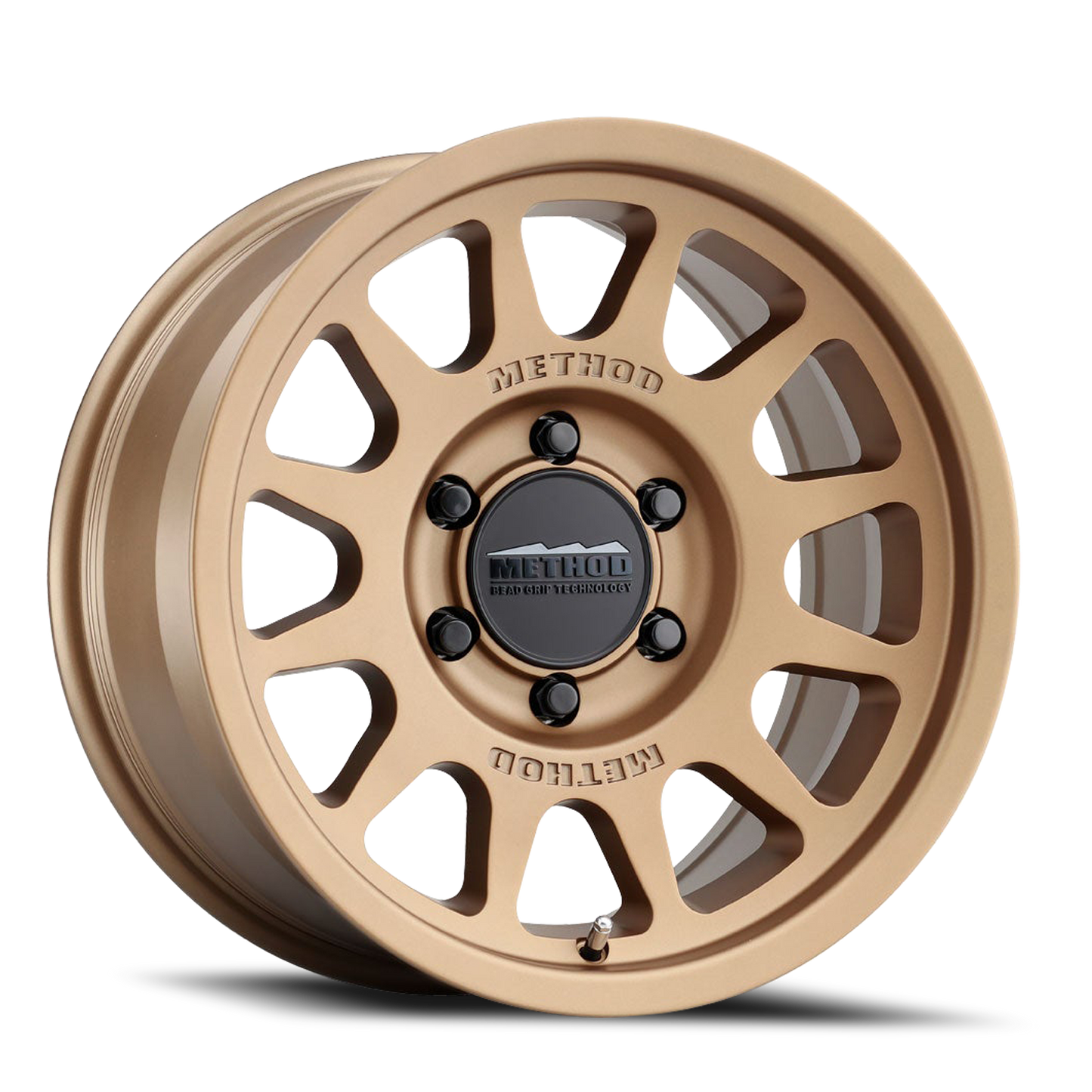 Aluminum 17x9 Bead Grip MR703 Bronze BRZ Method Race Wheels-3