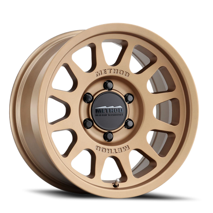 Aluminum 17x9 Bead Grip MR703 Bronze BRZ Method Race Wheels-3