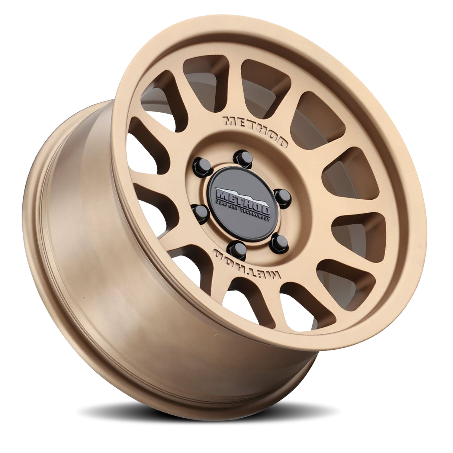 Aluminum 17x9 Bead Grip MR703 Bronze BRZ Method Race Wheels-4