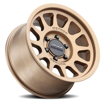 Aluminum 17x9 Bead Grip MR703 Bronze BRZ Method Race Wheels-4
